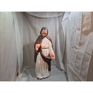TPI Joseph Without Cane Blow Mold 36" Nativity Vtg 1997 Christmas Lawn Ornament